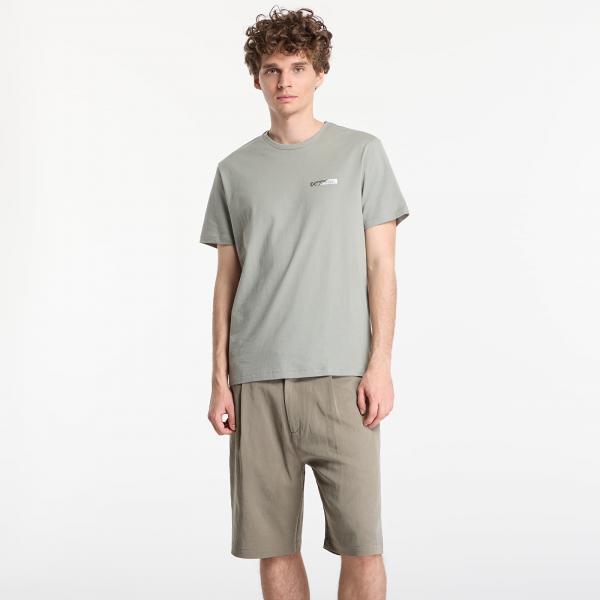 Tričko Calvin Klein Ss 30S Eu Spw Split Standard Graphic Tee Shadow L
