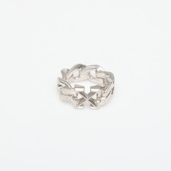 Prsten Off-White Arrow Ring Silver/ No Color 64