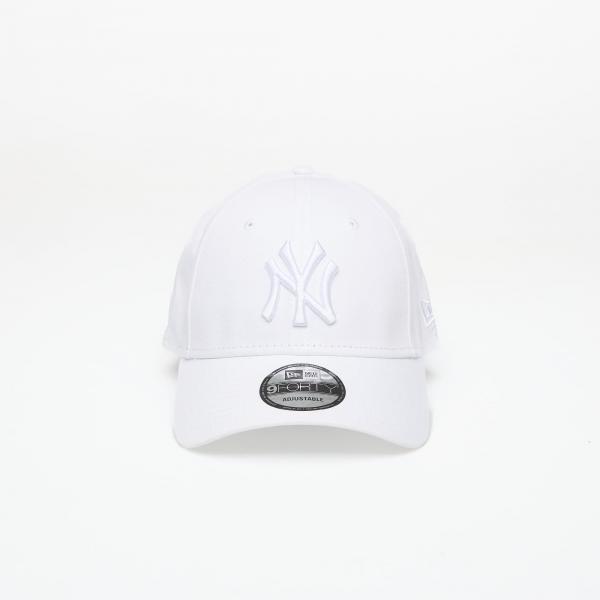 Kšiltovka New Era 9FORTY MLB Nos League Essential New York Yankees Optic White/ Optic White Universal