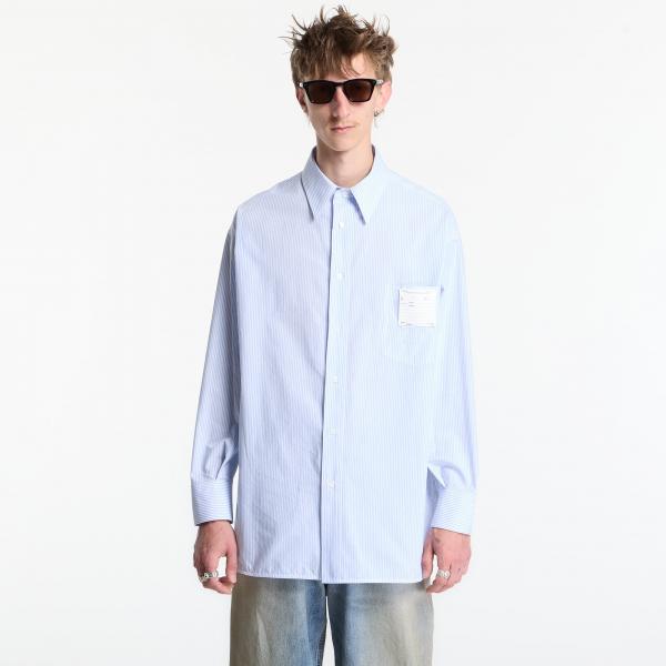 Košile MM6 Long-Sleeved Shirt Blue 50