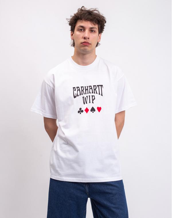 Tričko Carhartt WIP S/S Deck T-Shirt White