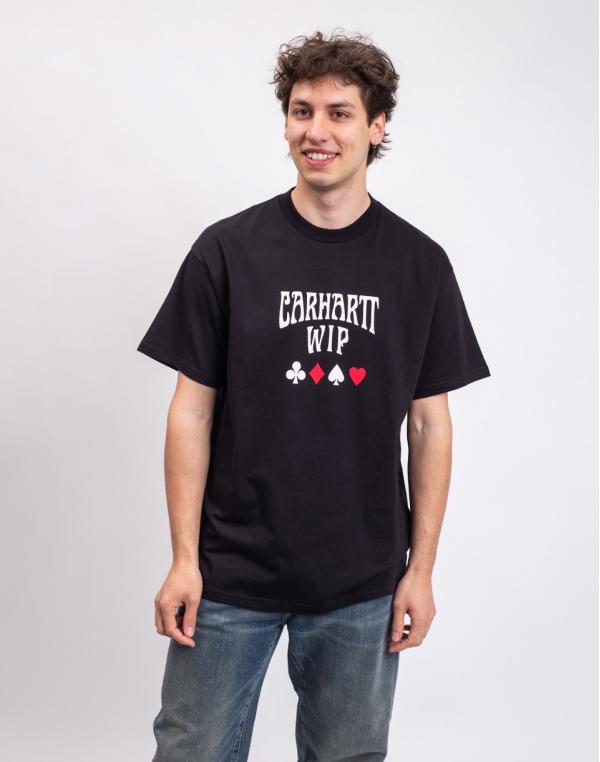 Tričko Carhartt WIP S/S Deck T-Shirt Black