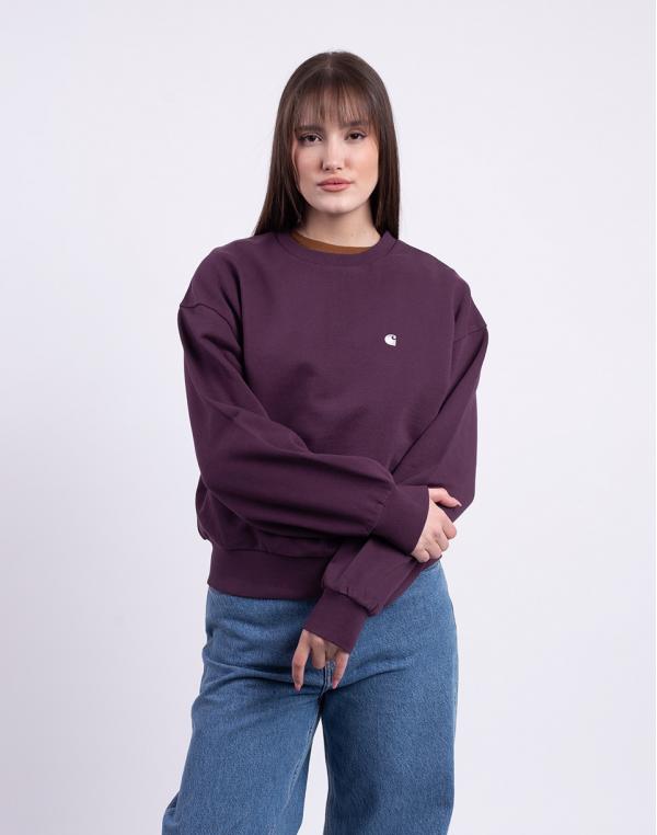 Carhartt WIP W' Casey Sweatshirt Cozy Purple/Silver XS