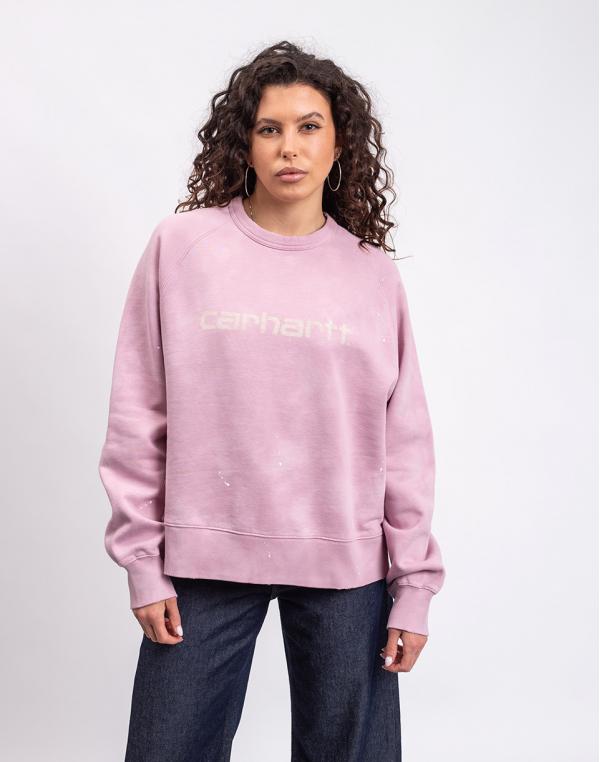 Carhartt WIP W' Painter Sweat Hortensia destroy wash XS
