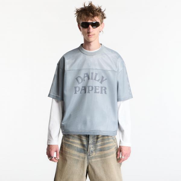Tričko Daily Paper Boxy Mesh T-Shirt Dawn Blue S