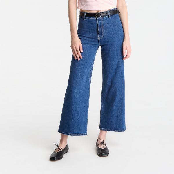 Džíny Tommy Hilfiger Wide Leg Rian Hw Ankle Jeans Rian W27/L32