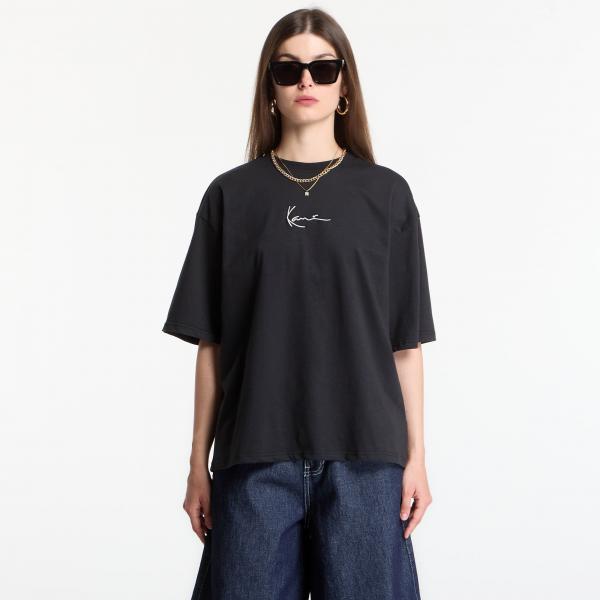 Tričko Karl Kani Signature Stencil Peached Oversized T-Shirt Black L