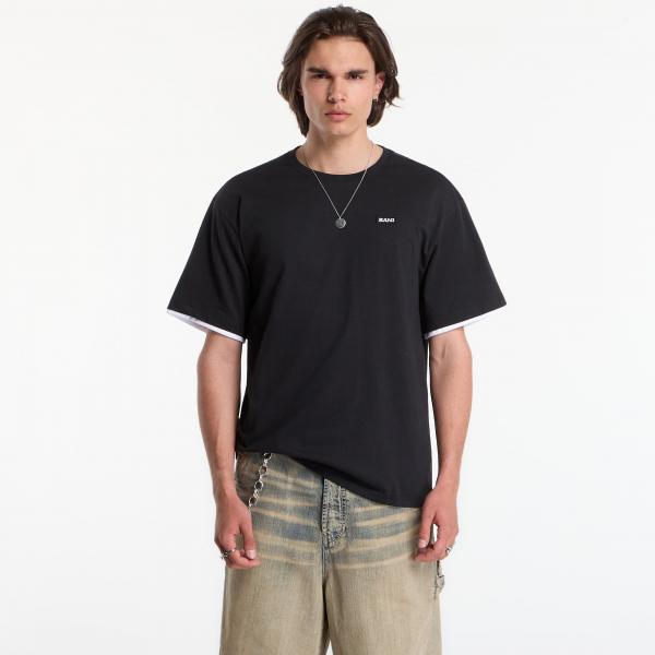 Tričko Karl Kani Retro Oversized T-Shirt Black XXL