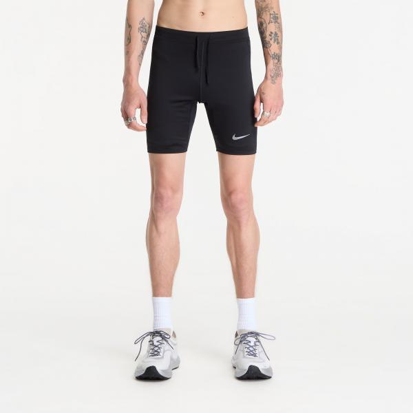 Šortky Nike Fast Men's Dri-FIT Brief-Lined Running 1/2-Length Tights Black/ Reflective Silv XXL