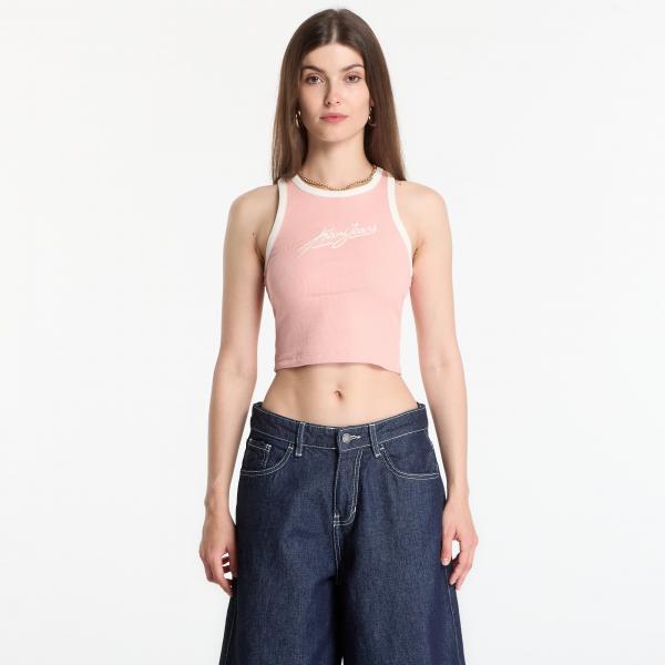 Top Karl Kani Kani Jeans Rib Racer Top Pink XS