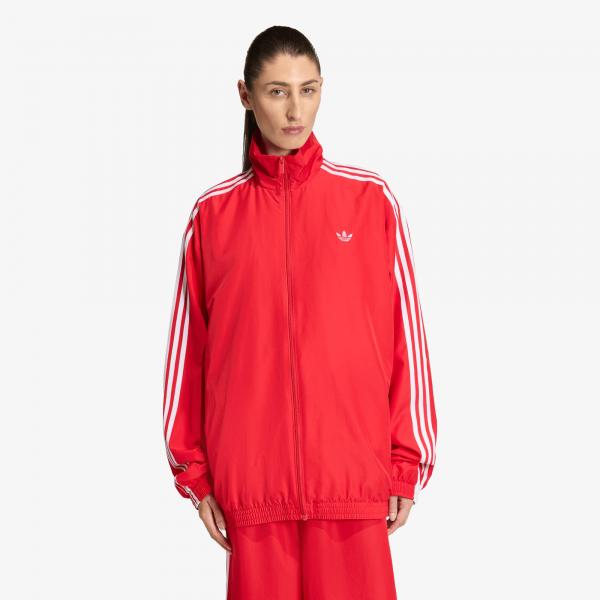 Mikina adidas Firebird Adilenium Track Top Better Scarlet/ Black L