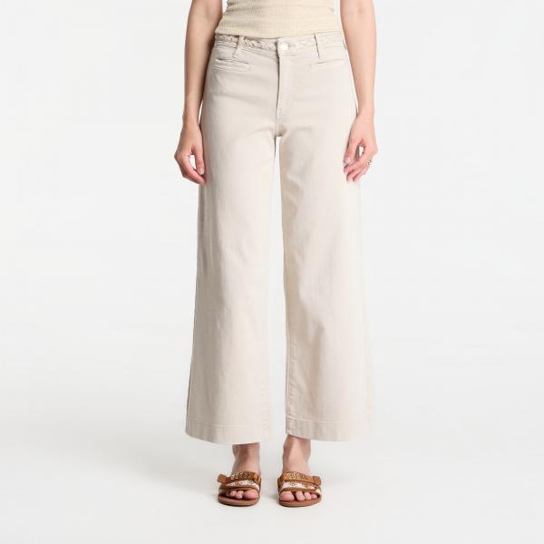 Džíny GUESS Zoya Crop Leg Braided Jeans Lovers Beach W30