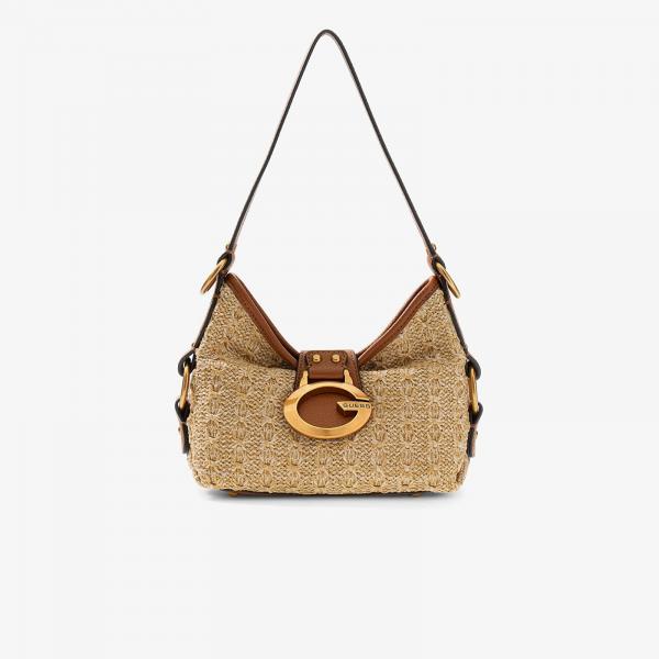 Kabelka Guess Camden Mini Shoulder Bag Light Brown Universal