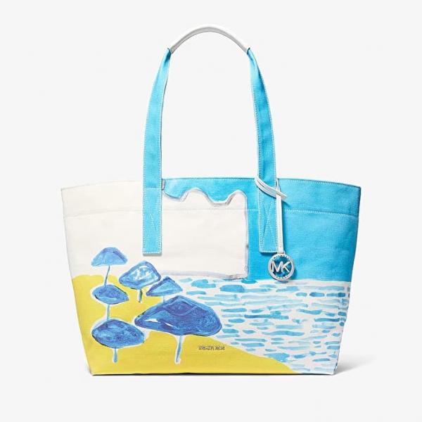 Kabelka Michael Kors X Christina Zimpel Large Tote Milos Blue Universal