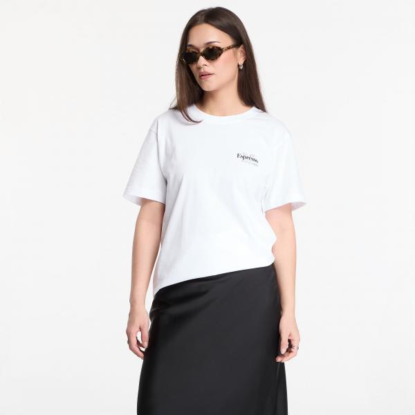 Tričko Urban Classics Espresso M Club Tee White XL