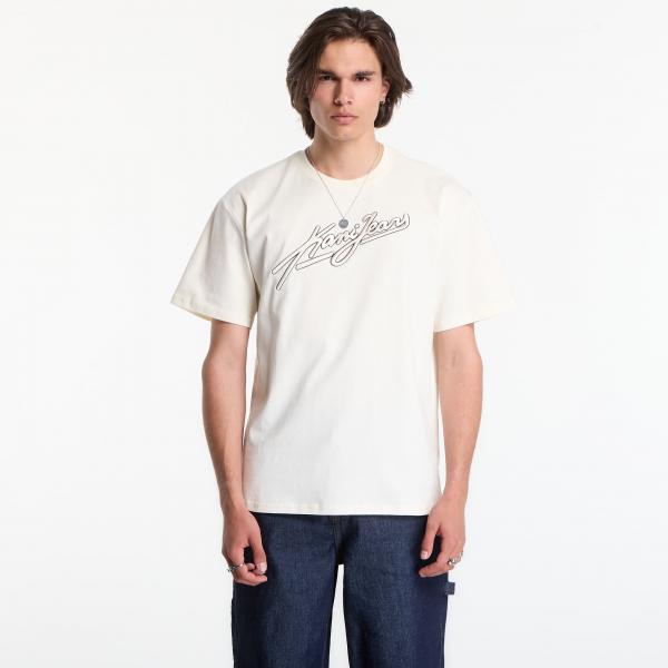 Tričko Karl Kani Kani Jeans Oversized T-Shirt White XXL
