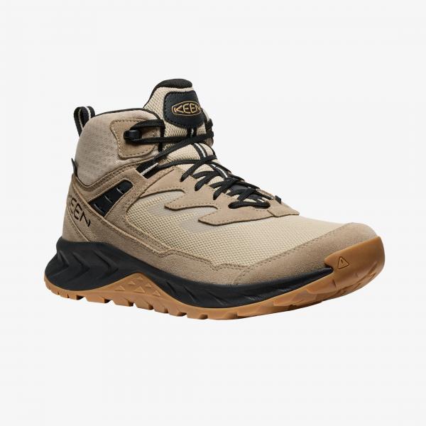 Tenisky KEEN Hightrail Mid Wp Men Brindle/ Oak Buff EUR 42.5