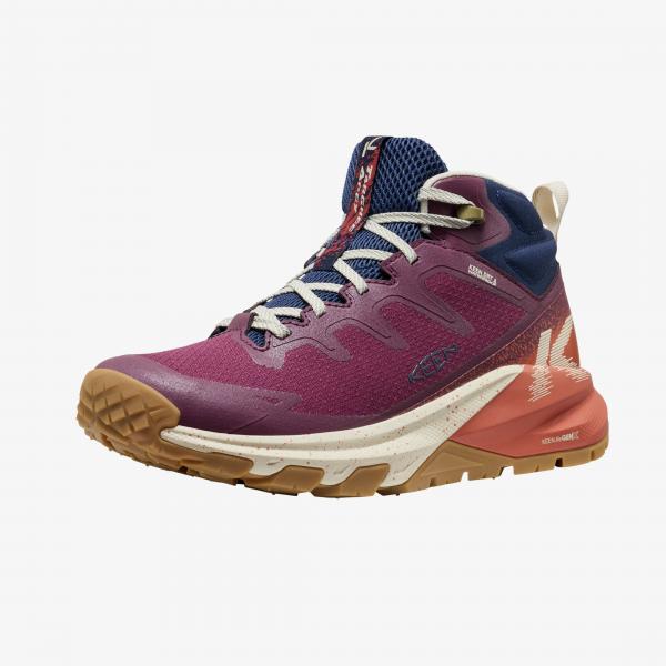 Tenisky KEEN Targhee Apex Mid Wp Women Fig/ Burnt Brick EUR 39