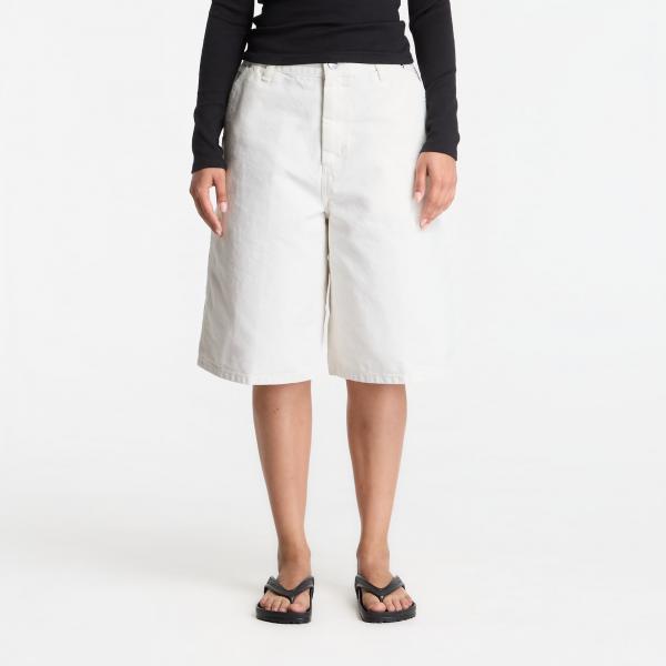 Šortky Carhartt WIP W' Nixon Single Knee Short Wax Stone Washed L