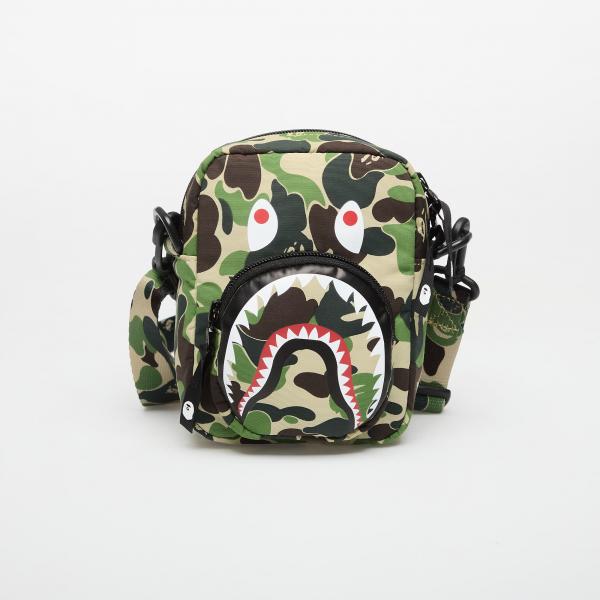 Taška A BATHING APE Abc Camo Shark Mini Bag Green Universal