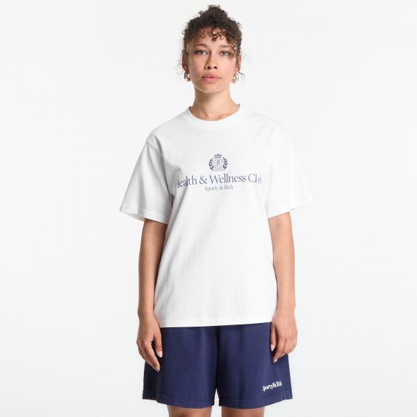 Tričko Sporty & Rich H&W Crest Tshirt UNISEX White M