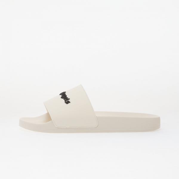 Tenisky Palm Angels Classic Logo Sliders Off White Black EUR 45