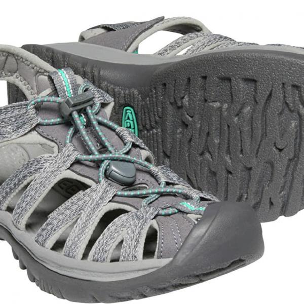 Tenisky KEEN Whisper Medium Grey/ Peacock Green EUR 40.5