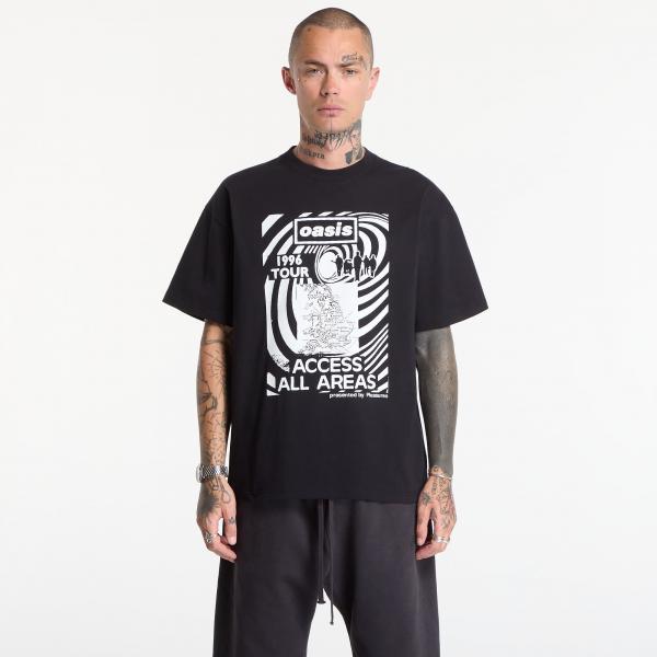 Tričko PLEASURES All Access T-Shirt Black XXL