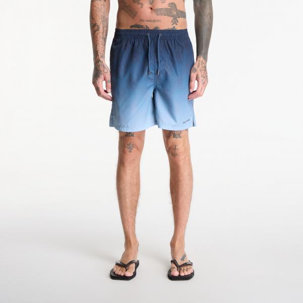 Plavky Daily Paper Ombre Dotted Shield Swimshorts Blue Wing Teal S