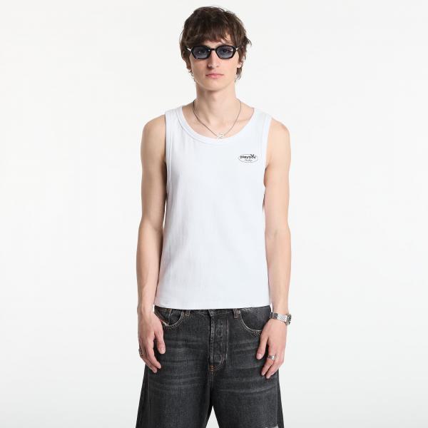 Tílko Playboy x FTSHP Rib Tank Top Logo UNISEX White S