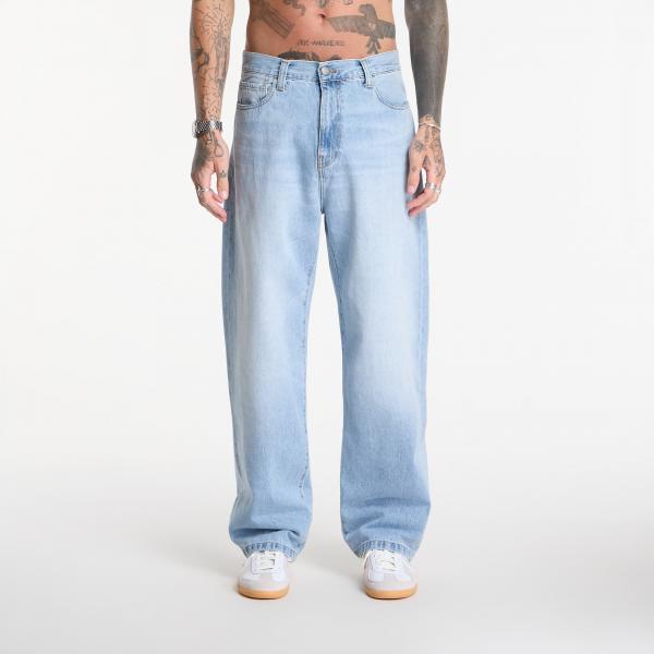 Džíny Carhartt WIP Landon Pant Blue Heavy Worn Bleached 33
