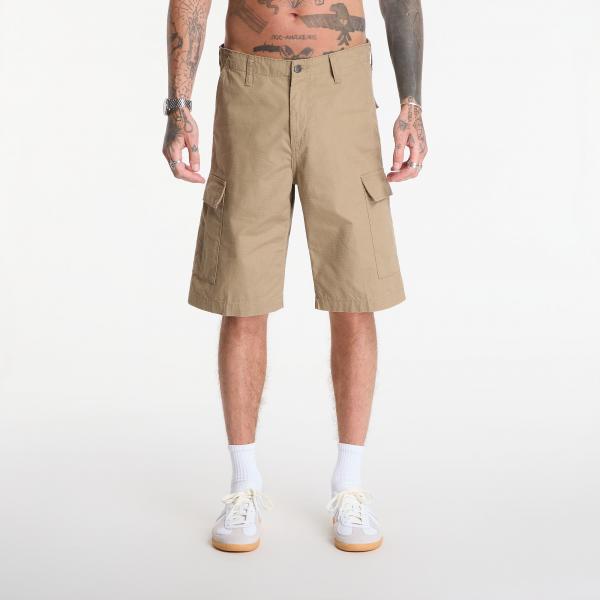 Šortky Carhartt WIP Regular Cargo Short Leather Rinsed 29