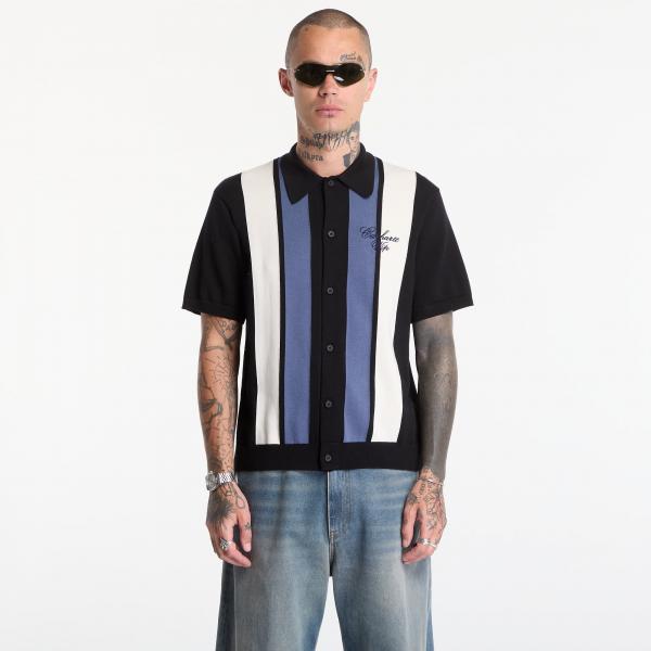 Tričko Carhartt WIP S/S Mello Knit Shirt UNISEX Mello Stripe/ Black M