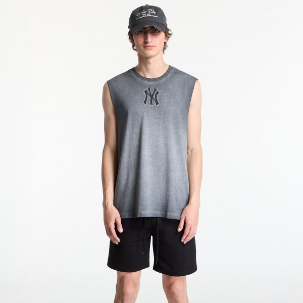 Tričko New Era MLB Washed Logo Sleeveless Tee New York Yankees UNISEX Black L