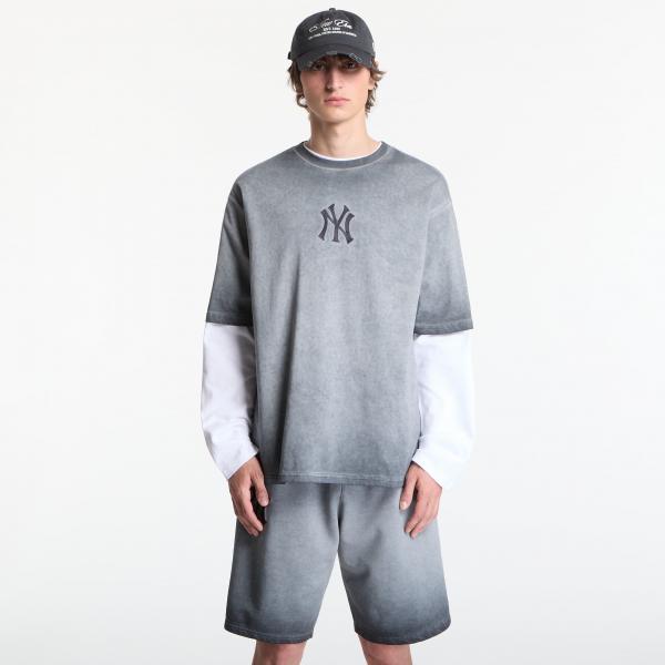 Tričko New Era MLB Washed Logo Tee New York Yankees UNISEX Black M