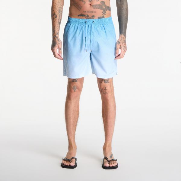 Plavky Daily Paper Ombre Dotted Shield Swimshorts Air Blue XXL