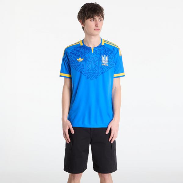 Dres adidas Ukraine 26 Away Jersey Glory Blue L