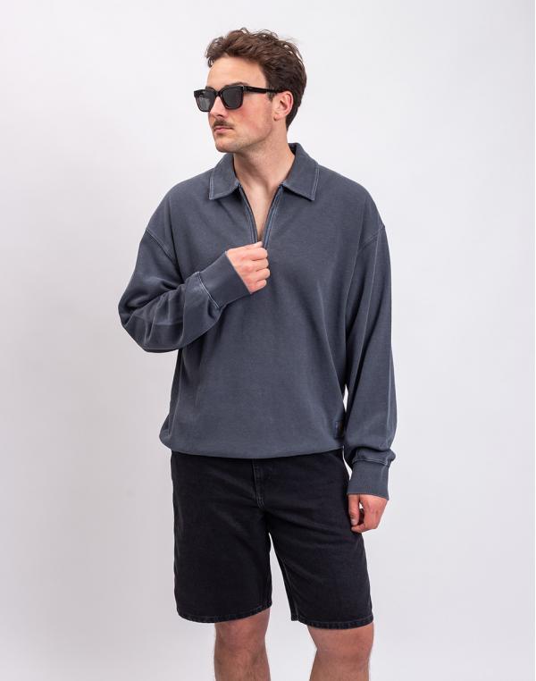 Carhartt WIP Harper Polo Carbon garment dyed M