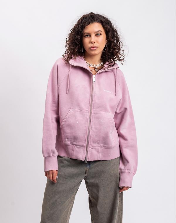 Carhartt WIP W' Hooded Painter Jacket Hortensia destroy wash XS