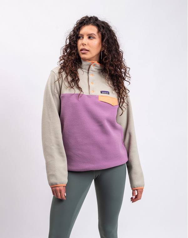 Patagonia W's LW Synch Snap-T P/O Light Violet S