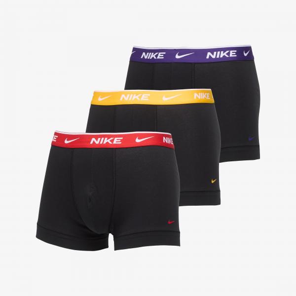 Boxerky Nike Trunk 3-Pack Black M