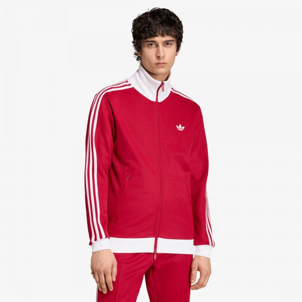 Mikina adidas Beckenbauer Tt Team Victory Red/ White XL