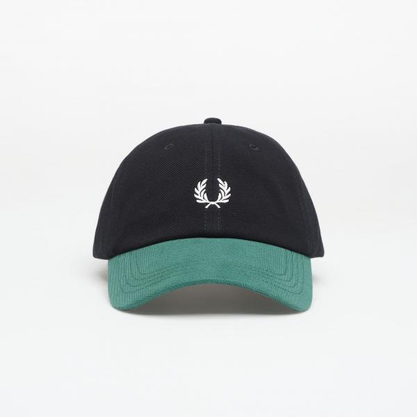 Kšiltovka Fred Perry Blocked Pique Classic Cap Navy Universal
