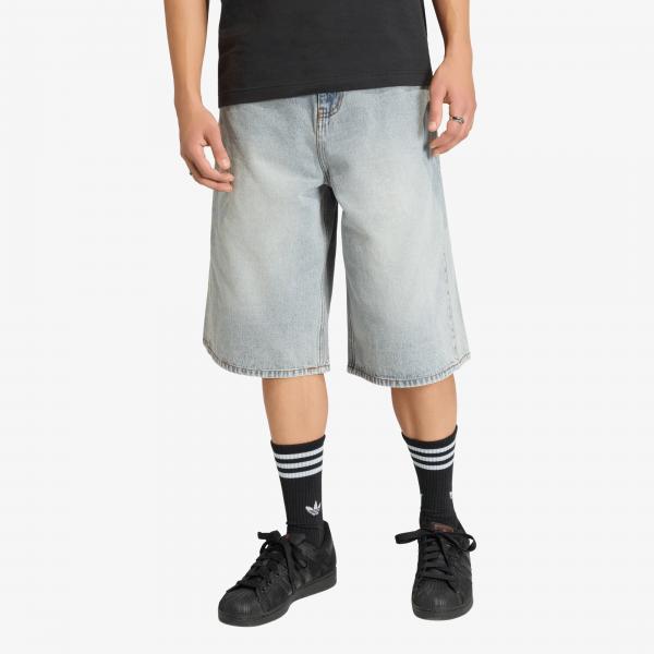 Šortky adidas Denim Shorts Indigo Denim 35
