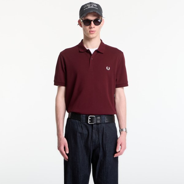 Tričko Fred Perry The Fred Perry Shirt Oxblood S