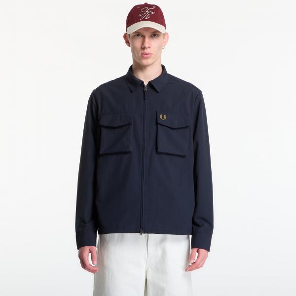 Bunda Fred Perry Ripstop Pocket Overshirt Navy M
