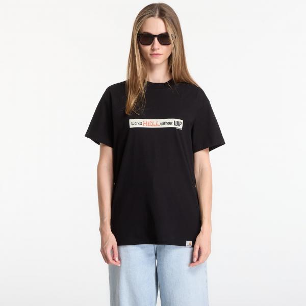 Tričko Carhartt WIP S/S Bumper Stickers T-Shirt UNISEX Black S