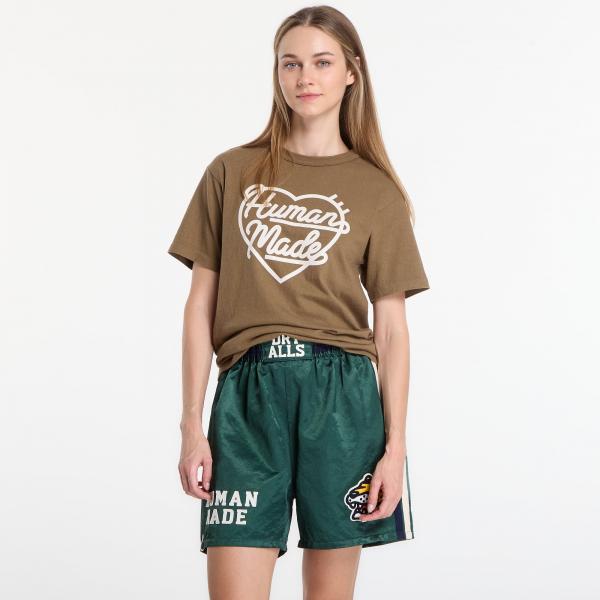 Tričko HUMAN MADE Color T-Shirt UNISEX Olive Drab XXXL