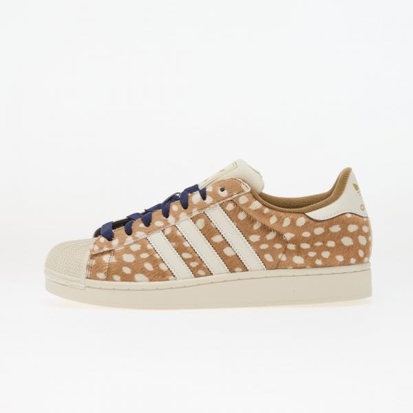 Tenisky adidas Superstar II Brown Desert/ Off White/ Dark Blue EUR 38 2/3
