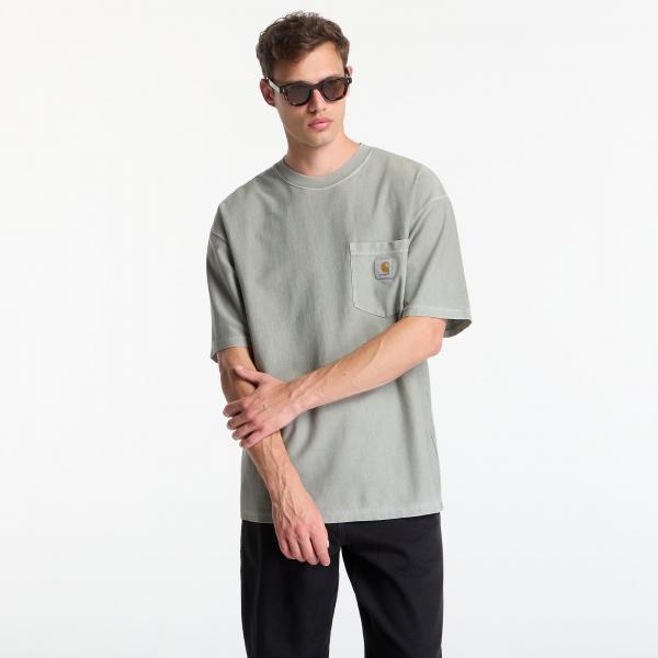 Tričko Carhartt WIP S/S Loose Pocket T-Shirt UNISEX Shady Green Garment Dyed XL